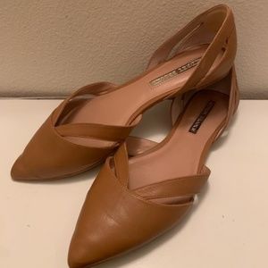 Audrey Brooke Tan Flats